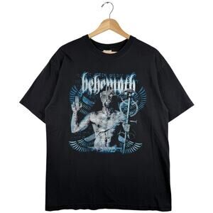 Vintage Behemoth Band Graphic Metal T-Shirt Large